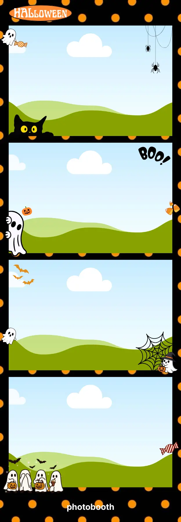 Halloween layout